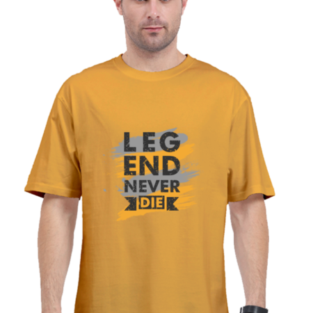Legend Never Die Motivational T-Shirt – Bold Graphic Tee for Men - Image 8