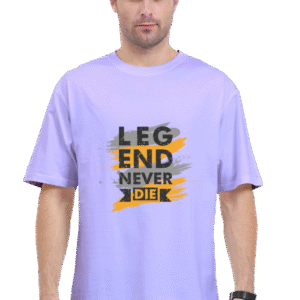 Legend Never Die Motivational T-Shirt – Bold Graphic Tee for Men - Image 4