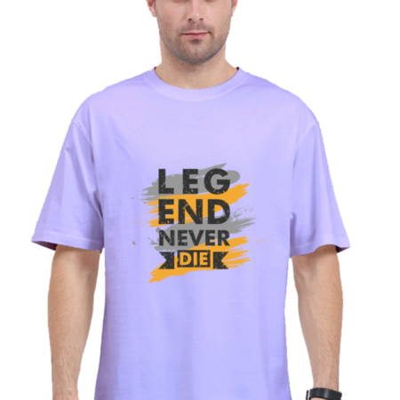 Legend Never Die Motivational T-Shirt – Bold Graphic Tee for Men - Image 4