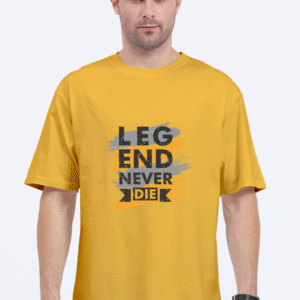 Legend Never Die Motivational T-Shirt – Bold Graphic Tee for Men - Image 6