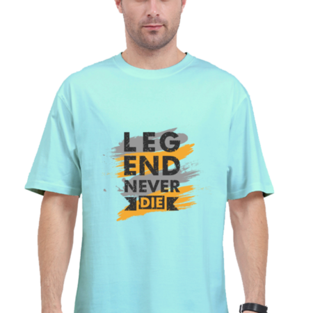 Legend Never Die Motivational T-Shirt – Bold Graphic Tee for Men - Image 2