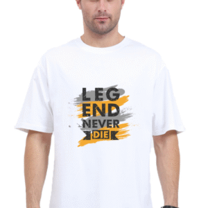 Legend Never Die Motivational T-Shirt – Bold Graphic Tee for Men - Image 12