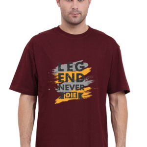 Legend Never Die Motivational T-Shirt – Bold Graphic Tee for Men - Image 9