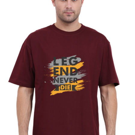 Legend Never Die Motivational T-Shirt – Bold Graphic Tee for Men - Image 9