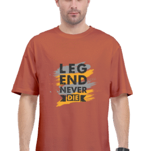 Legend Never Die Motivational T-Shirt – Bold Graphic Tee for Men - Image 3