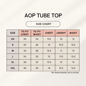 Aop Tube Top - Image 5