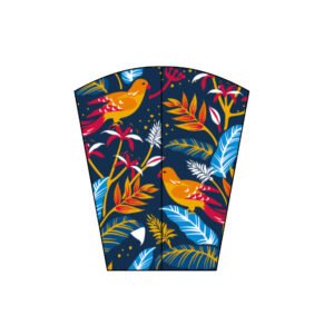 Women's Modern Floral Bomber Jacket - Image 4