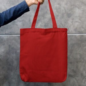 Premium 100% Cotton Canvas Tote Bag | Eco-Friendly & Double-Stitched | Long Handle - Image 8