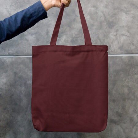 Premium 100% Cotton Canvas Tote Bag | Eco-Friendly & Double-Stitched | Long Handle - Image 2
