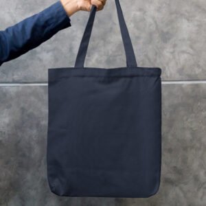 Premium 100% Cotton Canvas Tote Bag | Eco-Friendly & Double-Stitched | Long Handle - Image 6